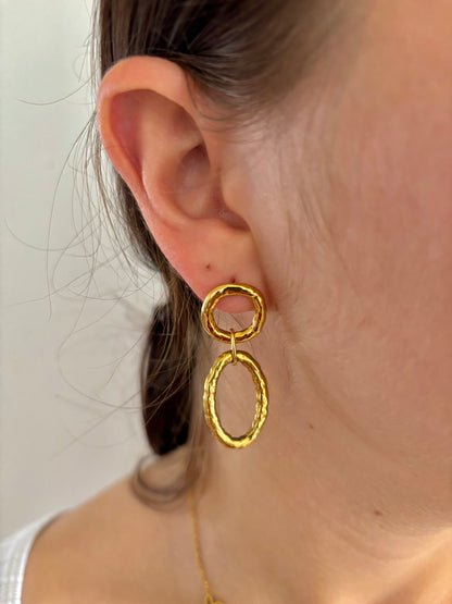 Boucles d’oreilles Marine